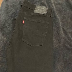 BLack Levis jeans size 34x30